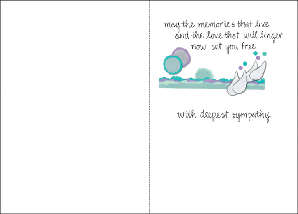 Freedom Sympathy Card-S203 extra