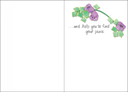 Caring Sympathy Card-S212 extra