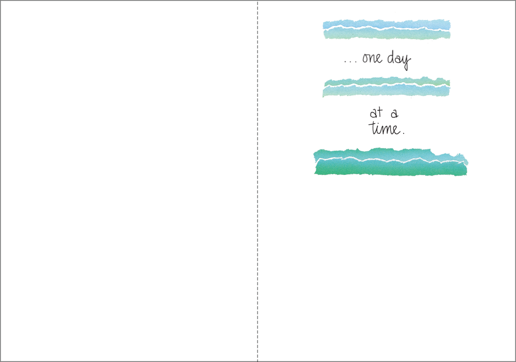 Sunset Sympathy Card-S226 extra