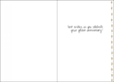 50th Anniversary Card-A2420 extra