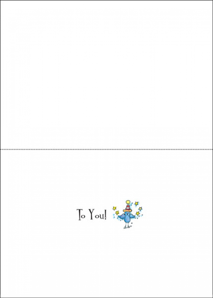 Creative Birthday Cards-B2169 extra
