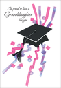 Granddaughter Graduation Card extra