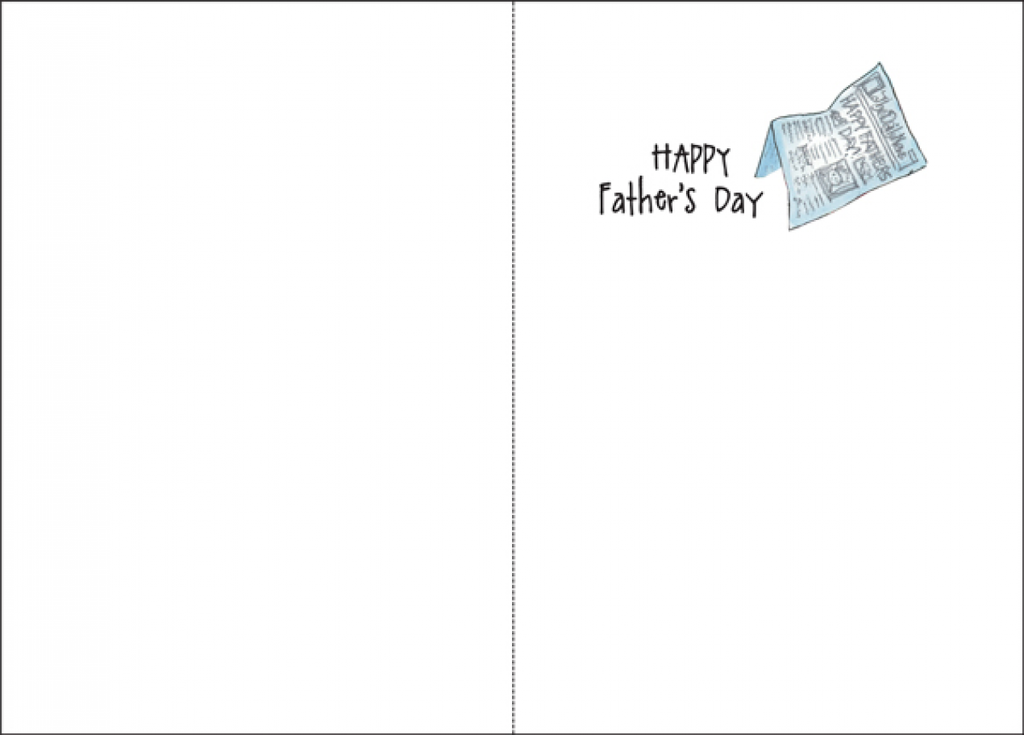 Father's Day Card-F2673 extra