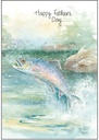 Fish Father's Day Card extra