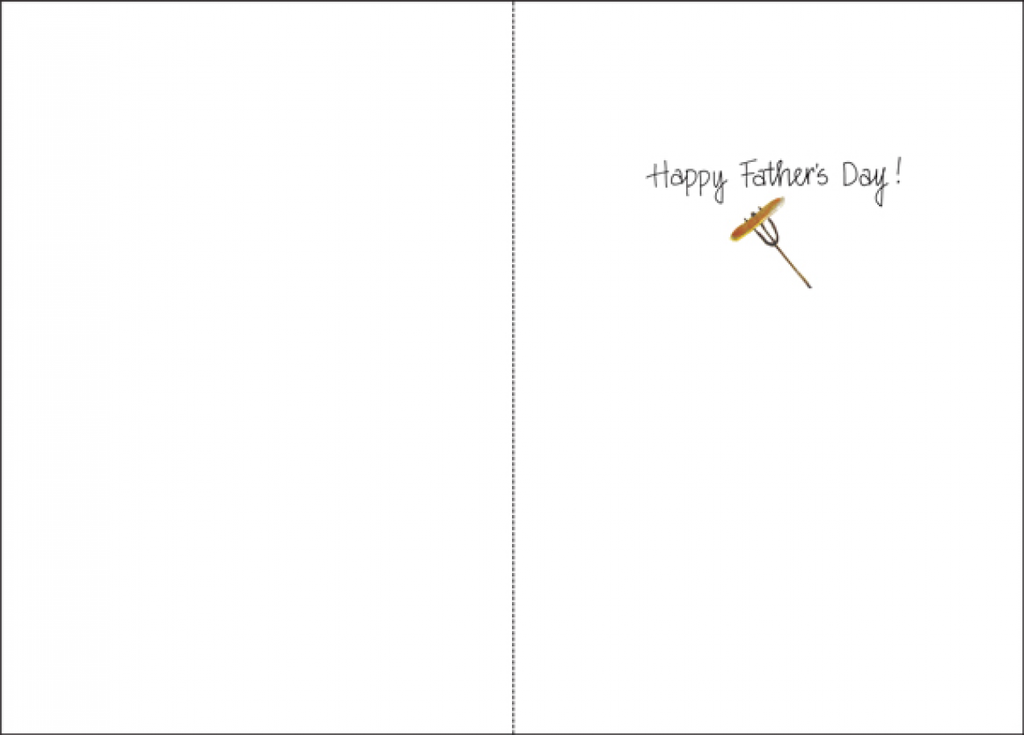 Flare Father's Day Cards-F4673 extra