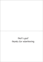 Volunteer Ready to Go Thank You Cards-BL236V extra