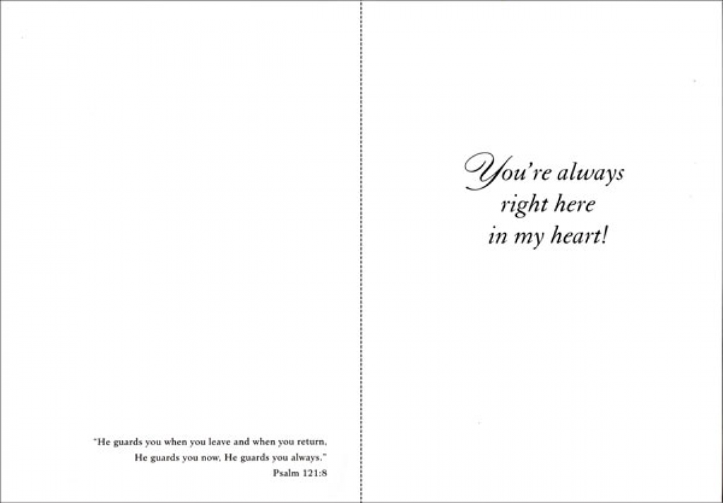 Just down the Road Friendship Card-FPS12C extra