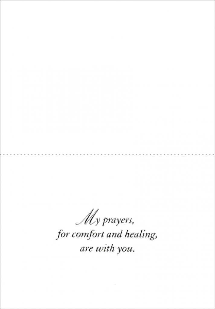 Comfort and Healing Get Well Card-GWPS01 extra