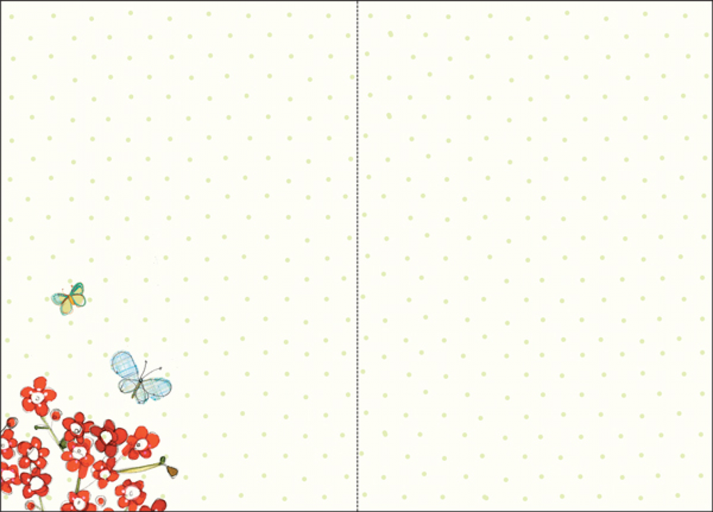 Blank Thank You Card-TU303 extra