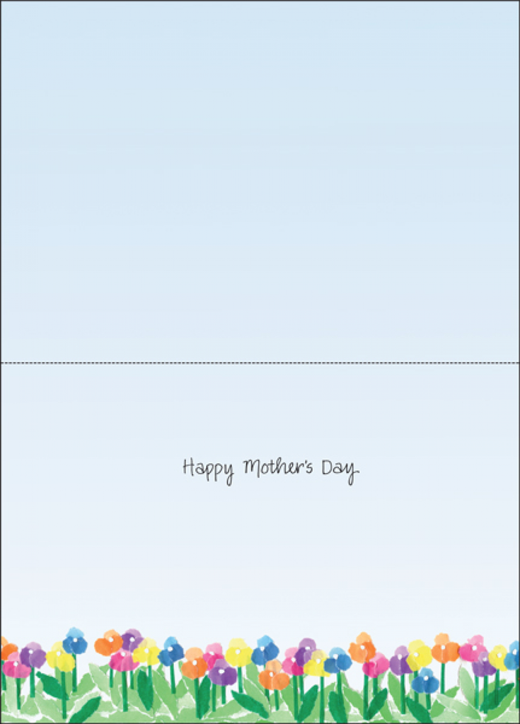Treasured Mother's Day Card extra