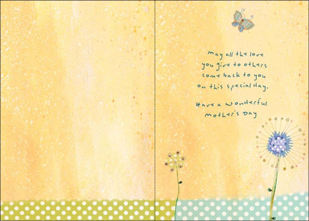All the Love Mother's Day Card-MU632 extra