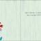 Bright Floral Thank You Card-T5303 extra