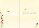 Lyrical Watercolor Birthday Card-BU106 extra