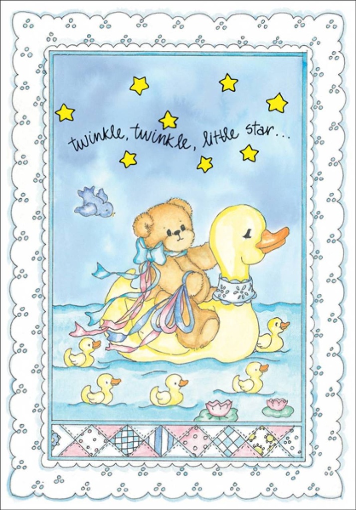Twinkle, Little Star Baby Card-BA2601 extra