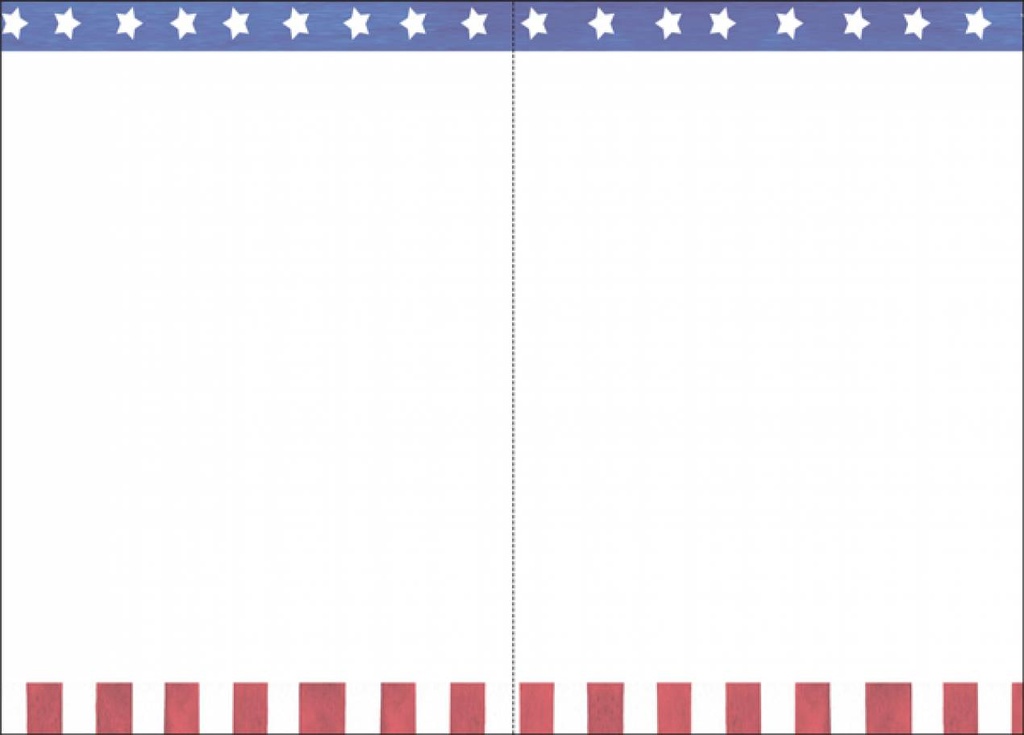 America Forever Greeting Card-FJ401 extra