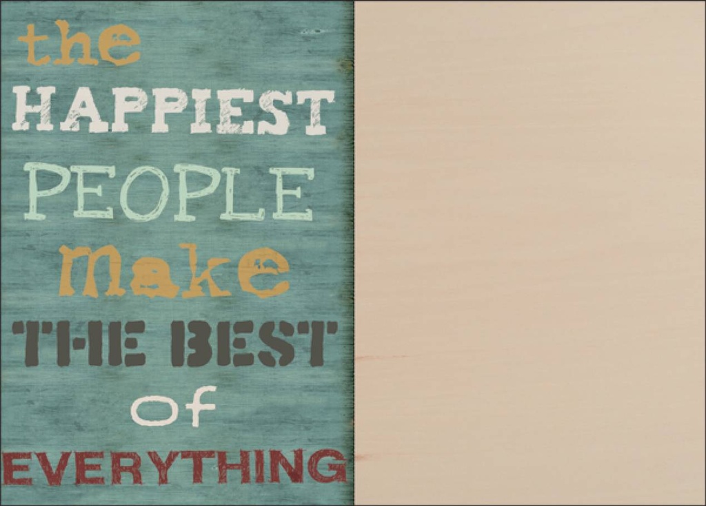 Happiest People Greeting Card-GU414 extra