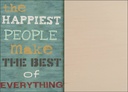 Happiest People Greeting Card-GU414 extra