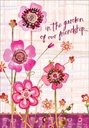 Garden of Friendship Greeting Cards-GU422 extra