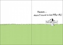 Not Feeling so Great Greeting Card-GWU501 extra