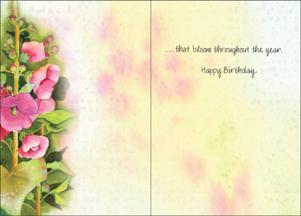Birthday Blessings Greeting Card extra