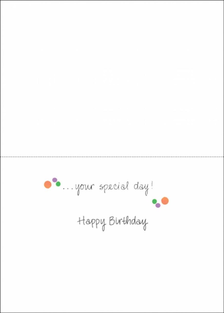 Special Treat Birthday Card-B106 extra