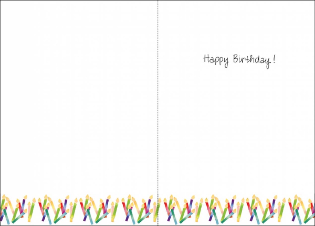 Wishing You Blessings Birthday Card-B112 extra