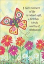 Butterfly Birthday Card extra
