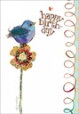 Precious Bird Birthday Card extra