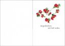 Beautiful Journey Wedding Card-WF410 extra