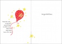 Congratulatory Balloons Card-CH456C extra