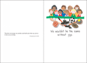 Coach Thank You Card-T341C extra