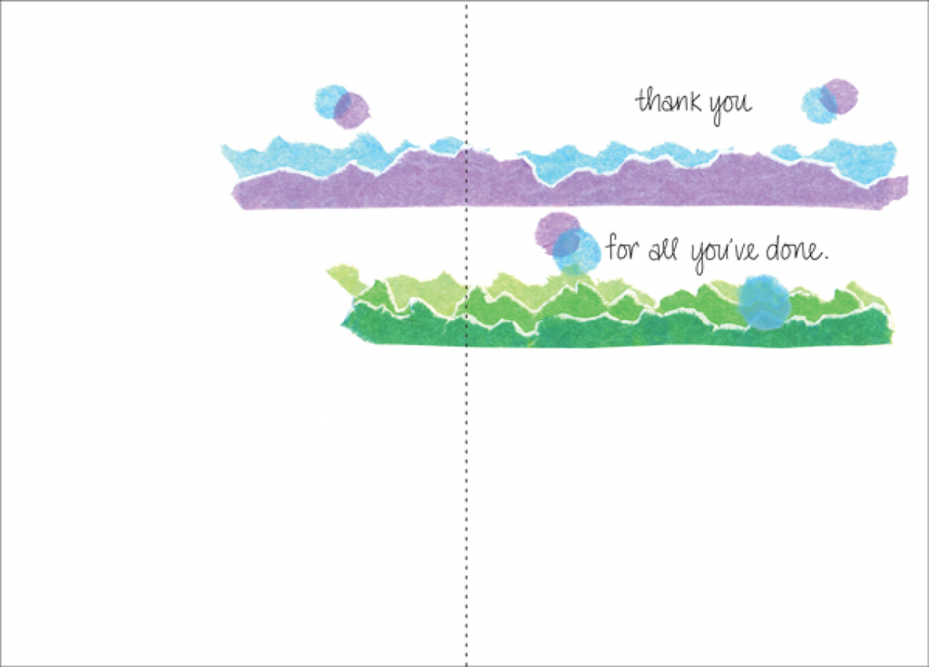 Thanks Volunteer Card-T347V extra
