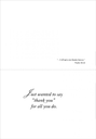 You are Appreciated Thank You Card-TPS02C extra