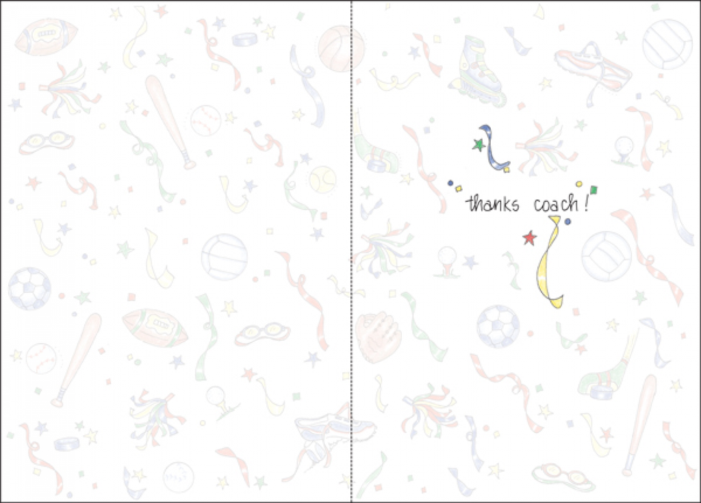 Thank You Coach Card-TH302 extra