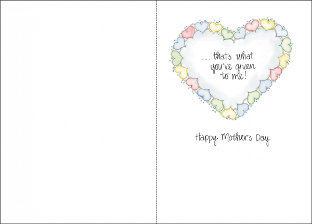 Priceless Mother's Day Card-M2639 extra