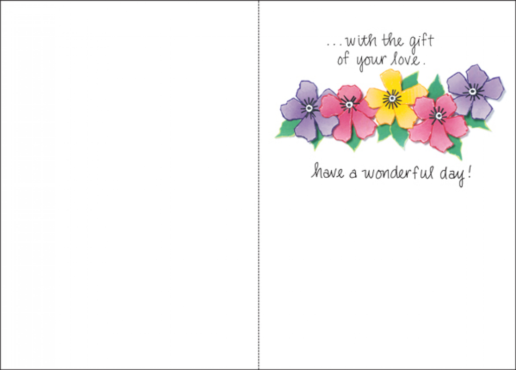 Gift of Love Mother's Day Card-M646 extra