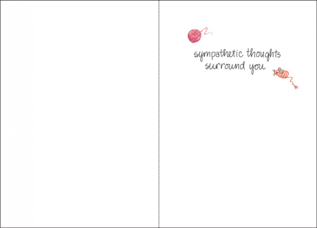 Sympathetic Loss of Cat Card-PM408 extra