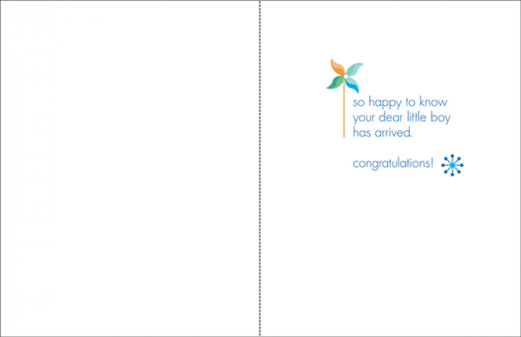 Blue Owl Baby Card-BA14 extra
