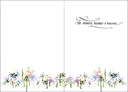 Watercolor Flower Sympathy Card-SF202 extra
