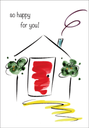 New Home Congratulations Card HF402 extra