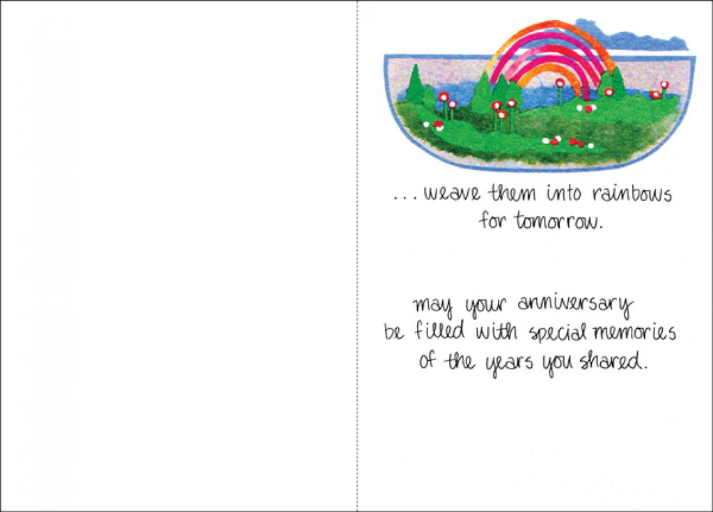 Anniversary Memories Card-G450H extra