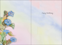 Morning Glory Birthday Card-BG110 extra