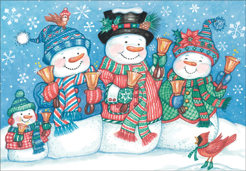 Hand Bell Christmas, Box of Cards extra