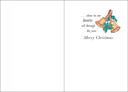 Candle Christmas Cards-CM705 extra