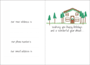 New Home Christmas Cards-C736 extra