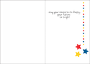 Stars Graduation Card G6407 extra