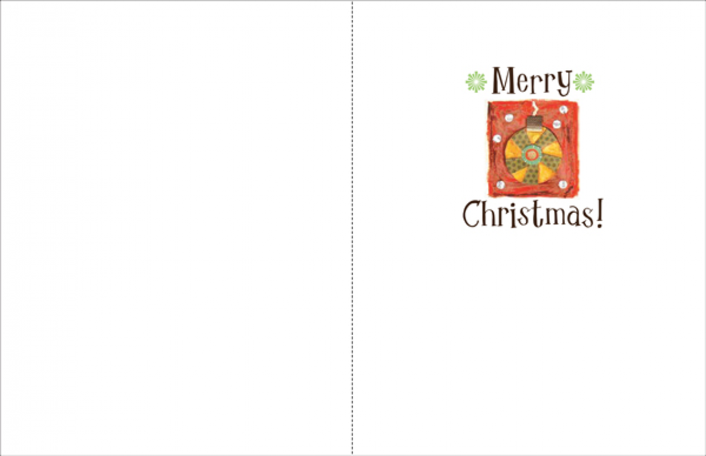 Santa Christmas Card-CH09 extra