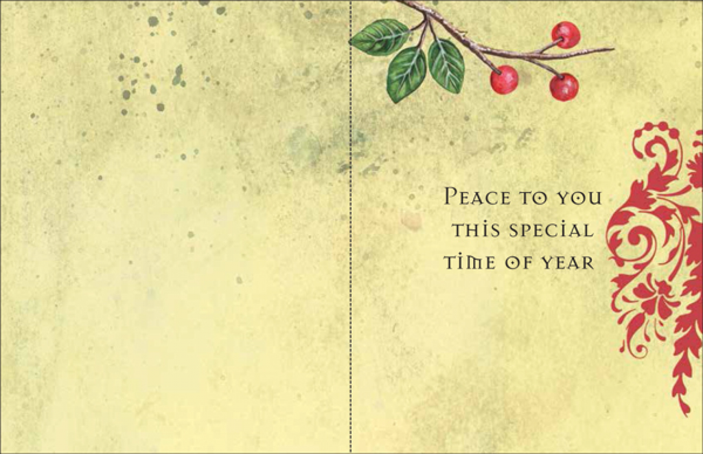 Peace Holiday Card-CH10 extra