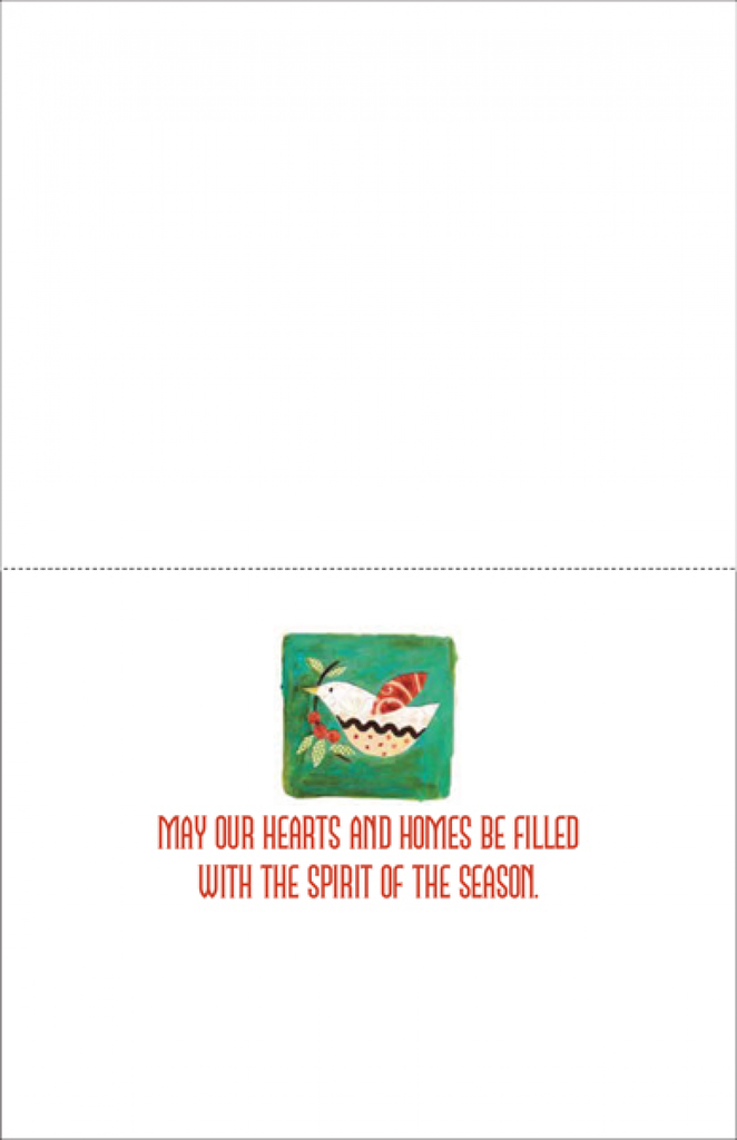 Peace on Earth Holiday Card-CH11 extra