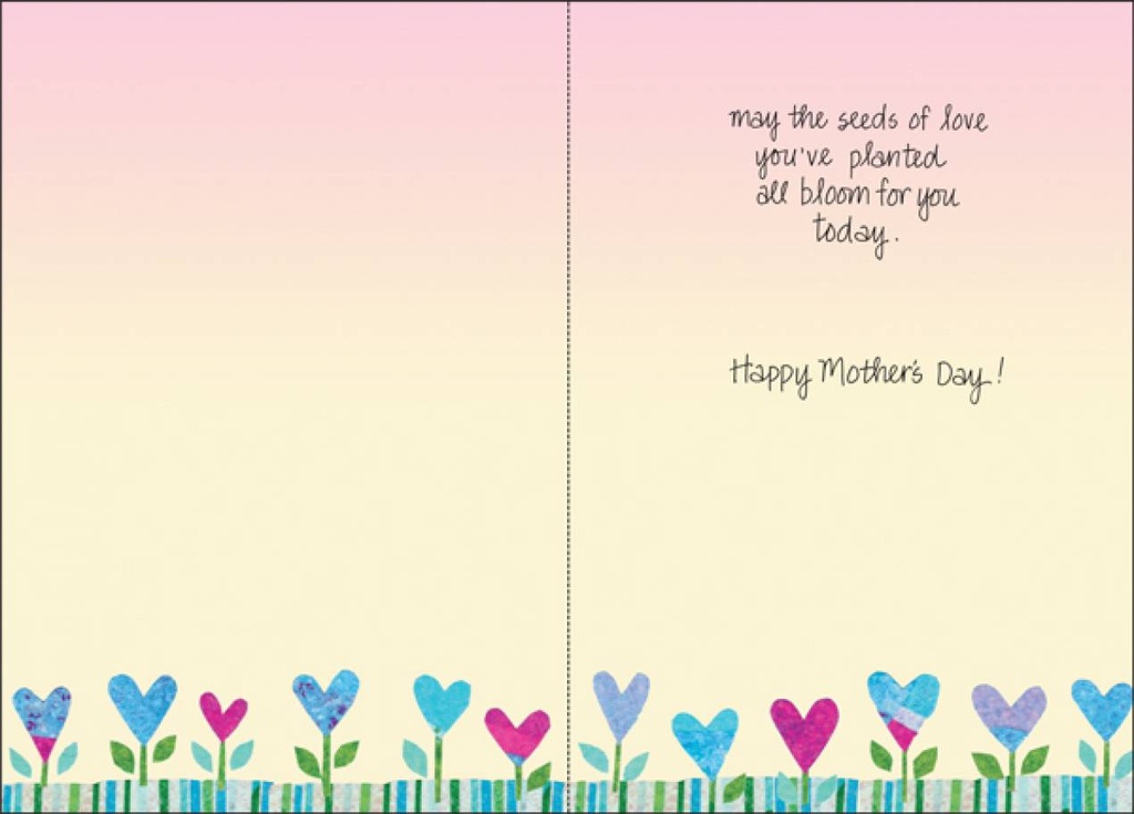 Pink Floral Mother's Day Card extra